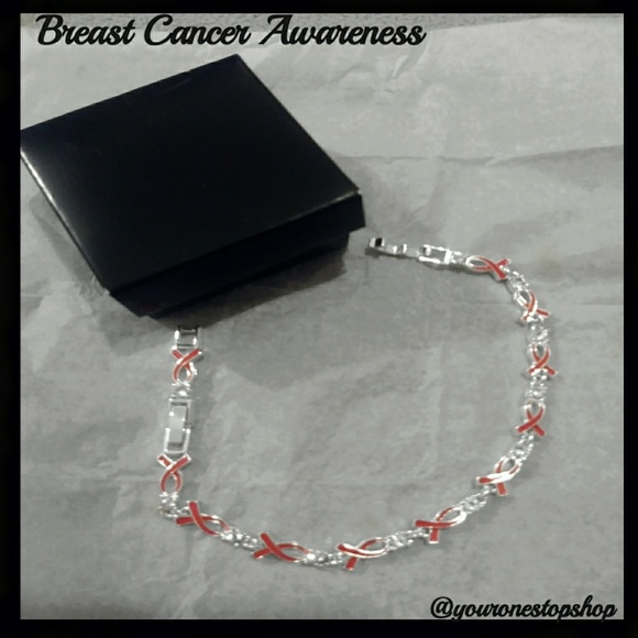 Avon Jewelry - 📣Breast Cancer Tennis Bracelet